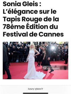 Sonia Gleis : L’élégance sur le Tapis Rouge de la 78ème Édition du Festival de Cannes
CANNES, FRANCE - MAY 20: A guest attends the 
20 mai 2025, Cannes – Au cœur du raffinement et du glamour du Festival de Cannes, la journaliste et femme d’influence Sonia Gleis a fait une entrée remarquée sur le tapis rouge, accompagnée de la jeune et ravissante Hope LaVine. Arborant une robe éblouissante de la créatrice @katycorso_official , Sonia Gleis @soniagleis a su captiver les esprits, incarnant la quintessence de l’élégance moderne et célébrant la beauté féminine dans toute sa splendeur. PR : @luxury_place_mag @luxury_place_magazine_  #cannes #festival @hopelavine