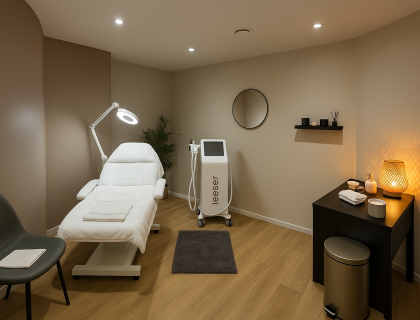 Intérieur d'une salle d'épilation SMART DUCK