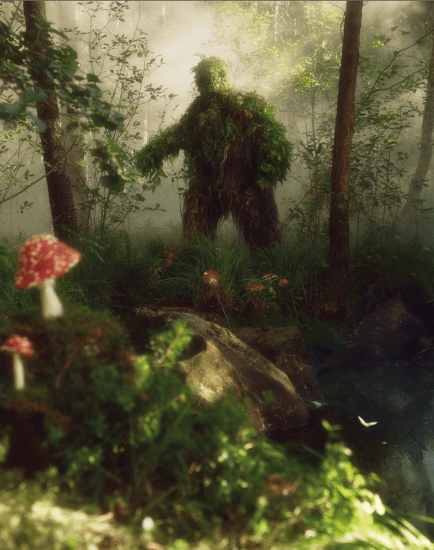 Övernatur : odeur boisée 
